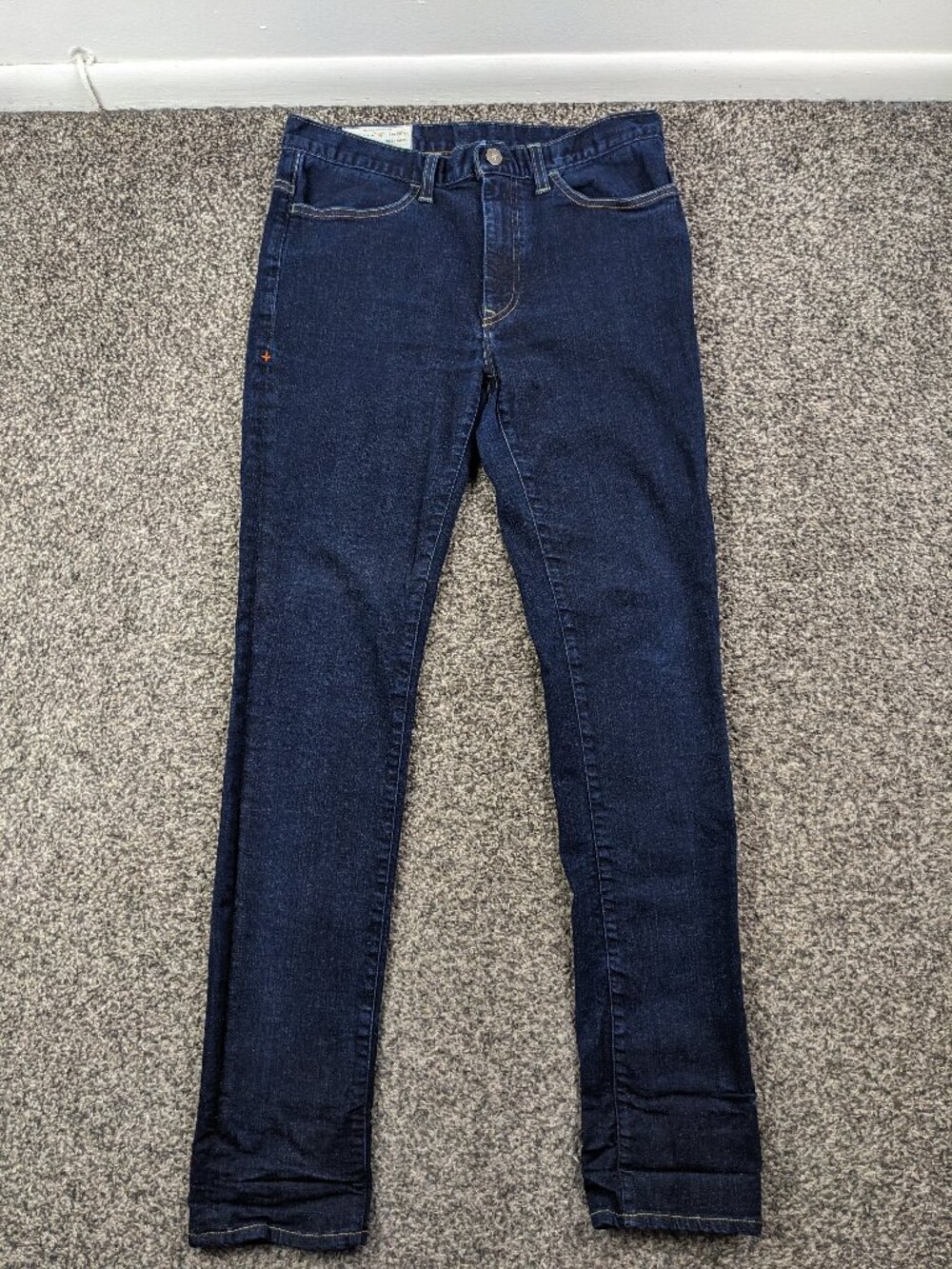 Imogene And Willie Jeans Women’s 31x32 Blue Dark Wash Hand Made Denim Slim Fit